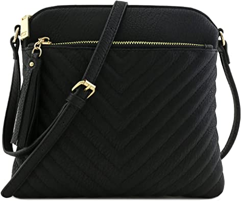 black crossbody bag